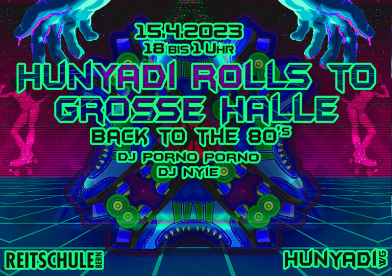 *Hunyadi-WG rolls to Grosse Halle!*