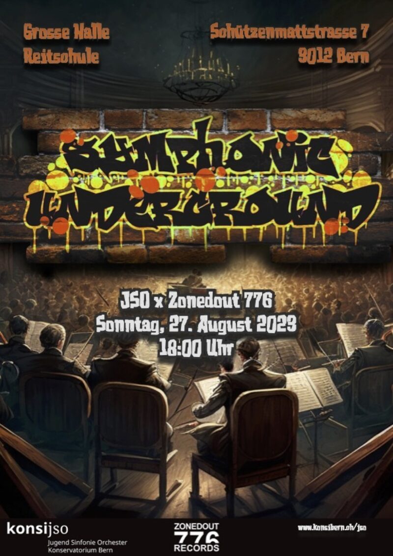 Jugend Sinfonie Orchester Konservatorium Bern (JSO) & Zondout776: Symphonic Underground